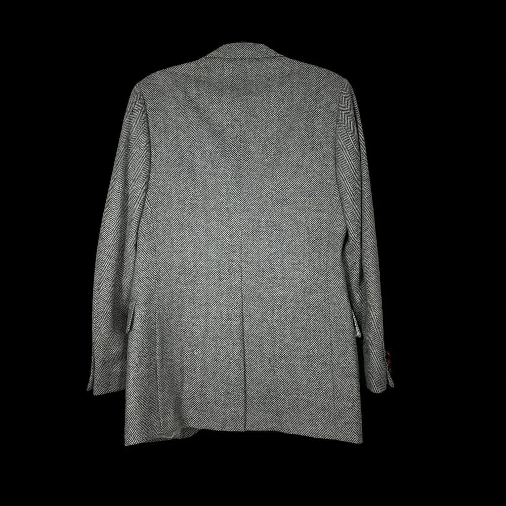 Country Squire Men's Wool Herringbone Blazer Jacket Sport Coat‎ Classic Fit 42